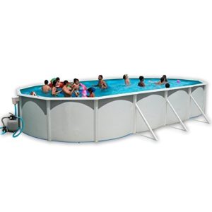 Best Swimming Pool for Garden White Coral Oval Steel Pool 9.15m x 4.57m  